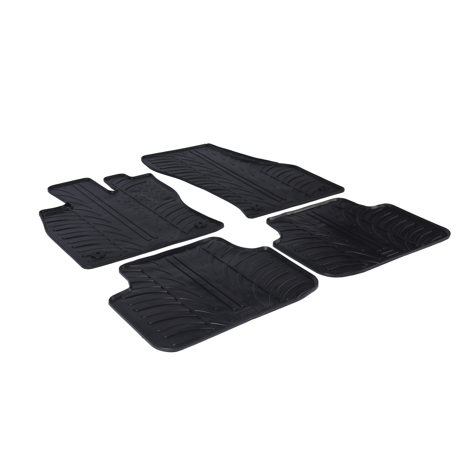 Skoda Octavia III Alfombrillas de goma para coche 2013-....