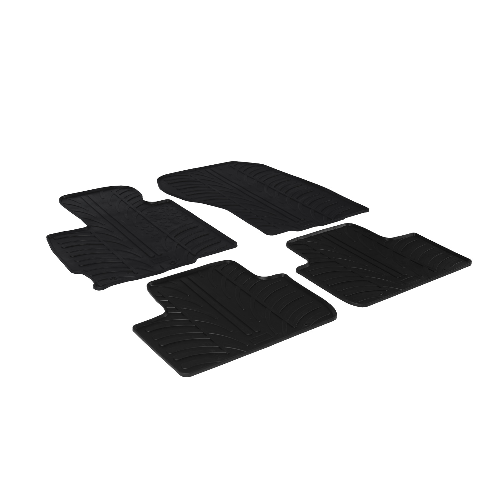 Alfombrilla de goma para Citroen C3 Aircross 2017