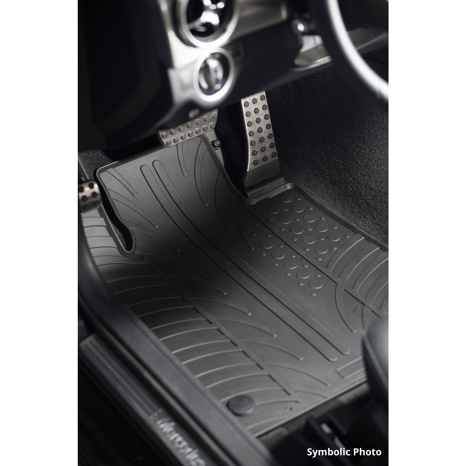 Alfombrillas 3D de goma Premium tipo cubeta para SEAT Leon IV (2020 - )