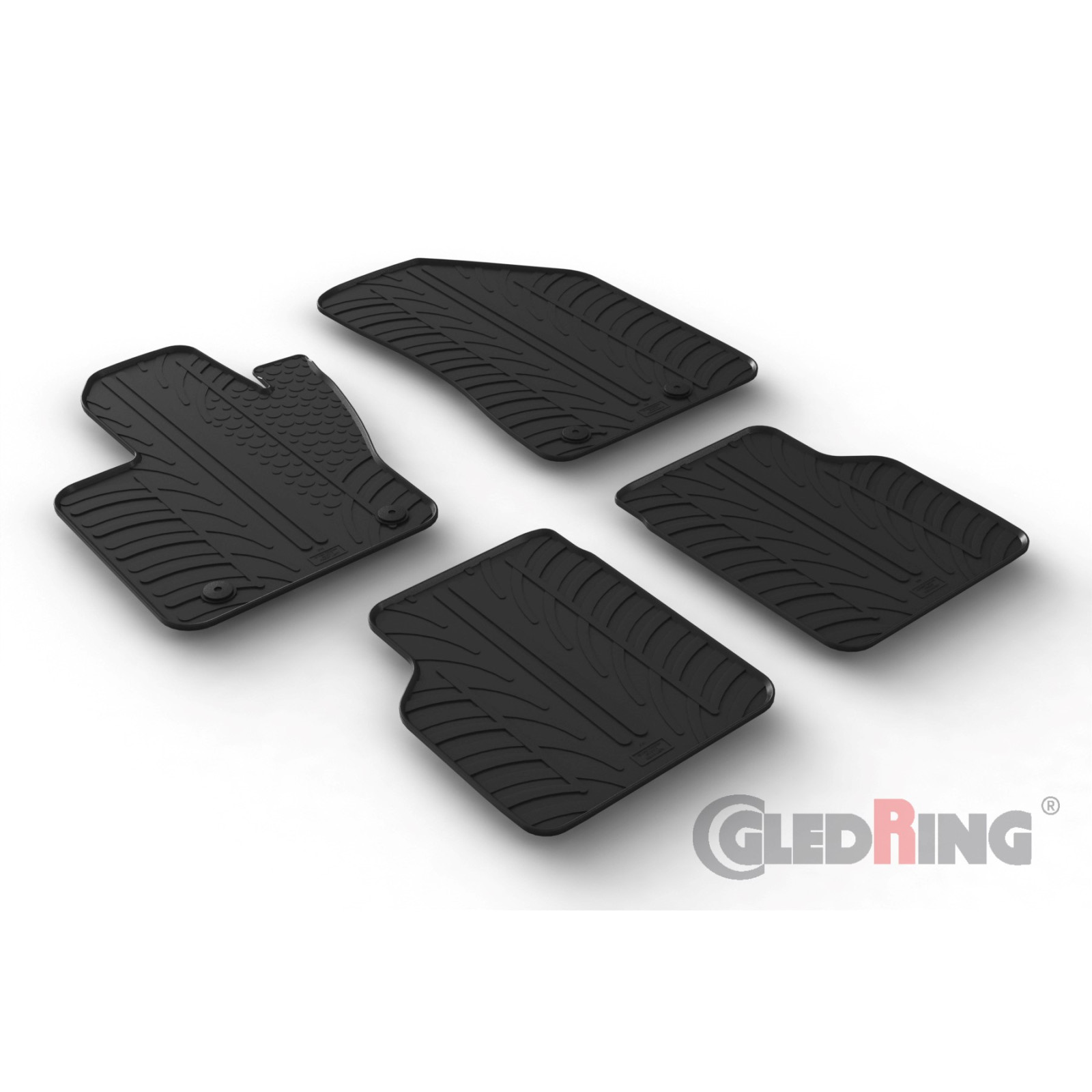 consultor Descarga estoy feliz Alfombrillas de goma para JEEP COMPASS