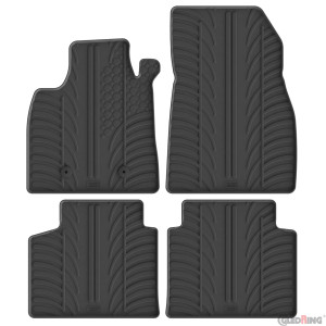 Alfombrillas de goma para Dacia Duster Tce 130 4X4 (manual, diesel & gasoline, MHEV)