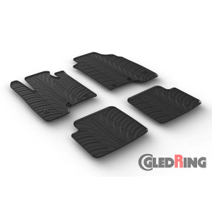 Alfombrillas de goma para Fiat PANDA/PANDA CROSS