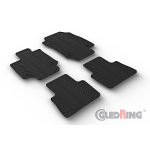 Alfombrillas de goma para Geely COOLRAY (automatic) 