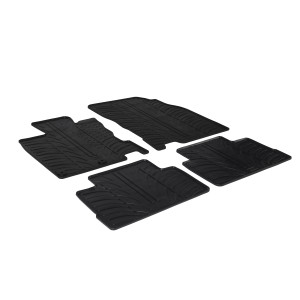 Alfombrillas de goma para Nissan Qashqai, Qashqai 4x4