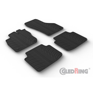 Alfombrillas de goma para Skoda Superb (TSI / MHEV / automatic) 
