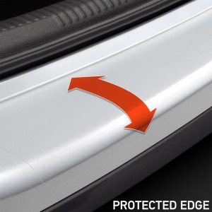 Lámina negra para la protección del tope Audi A3 8V 5 puertas