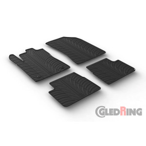 Alfombrillas de goma para Citroen C3/DS3 (5 puertas)