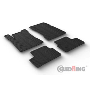 Alfombrillas de goma para Mercedes GLA (H247 - automático)