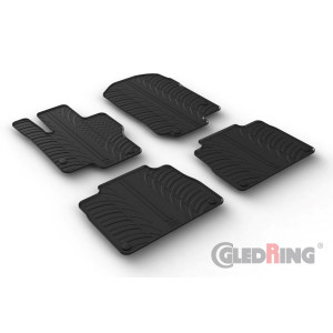 Alfombrillas de goma para Mercedes Serie MB GLE (w167-automatic)