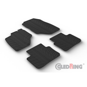 Alfombrillas de goma para Peugeot 5008