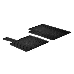 Alfombrillas de goma para Smart Fortwo (451) 