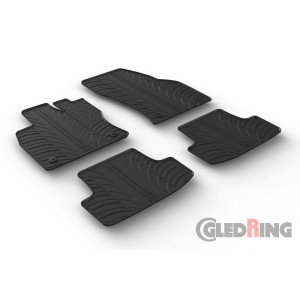 Alfombrillas de goma para Volkswagen T-Roc (manual&automatic)