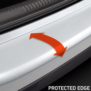 Lámina negra para la protección del tope Audi A6 Avant 4G